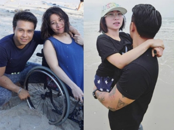 Hàng triệu người rơi nước mắt trước chuyện tình ngọt ngào của cô gái không chân và chàng "soái ca"