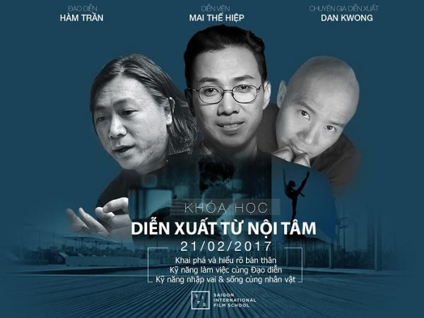 Đạo diễn Hàm Trần đích thân đứng lớp giảng dạy cách "diễn xuất từ nội tâm"