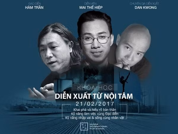 Đạo diễn Hàm Trần đích thân đứng lớp giảng dạy cách "diễn xuất từ nội tâm"