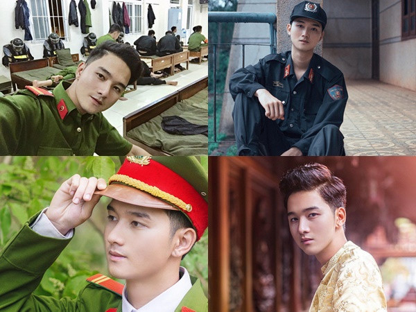 Chàng cảnh sát cơ động đẹp trai, cao 1m80 được dân mạng quan tâm