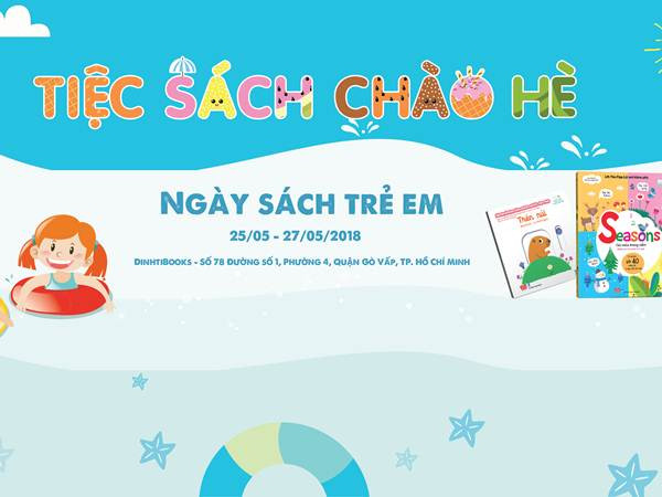 Sắp có đại tiệc sách chào hè tại TP.HCM, các mọt sách biết chưa?