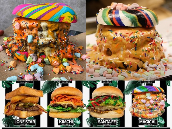 Ảo diệu và tan chảy với chiếc burger "ma thuật"