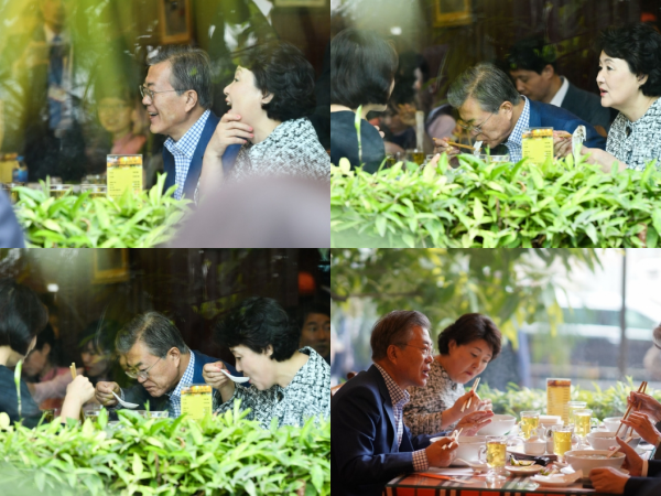 Tổng thống Hàn Quốc dừng xe ăn phở Việt 150.000đ trước khi về nước