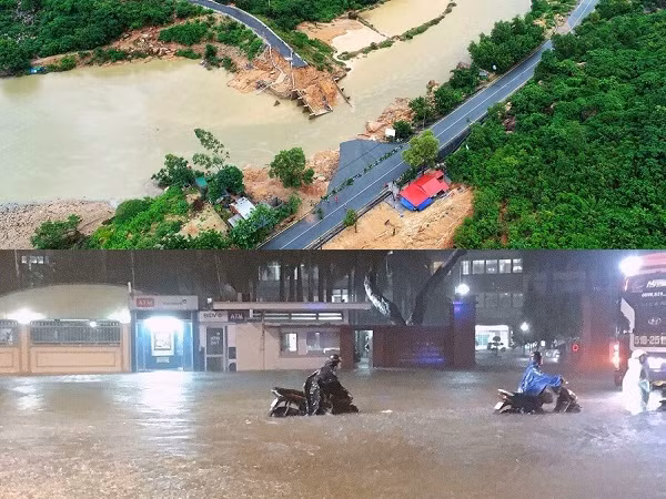 Choáng váng trước sự hoành hành của cơn bão số 9 Usagi tại các tỉnh phía Nam