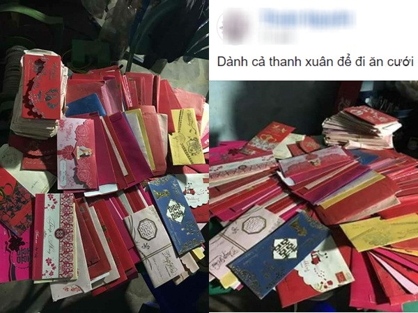 5 năm "dành cả thanh xuân đi mừng đám cưới", chàng trai khoe số thiệp mời "khổng lồ"