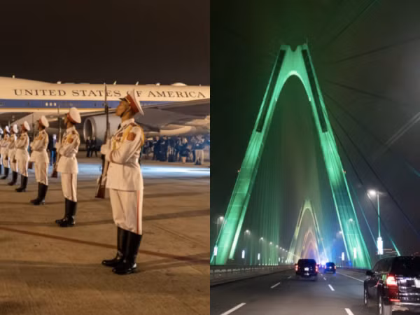 Cầu Nhật Tân xuất hiện trên fanpage của Nhà Trắng, dân mạng Mỹ trầm trồ: "Lộng lẫy quá"