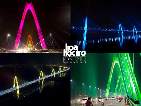Hà Nội: Cuối tuần này rủ nhau lên cầu Nhật Tân ngắm dàn đèn mới đẹp lung linh 