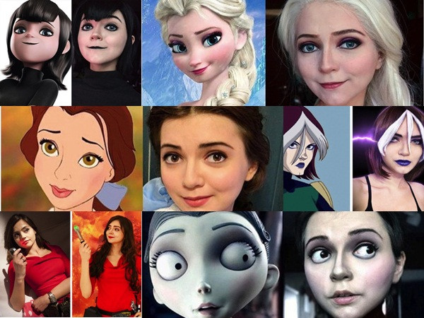 Bất ngờ với cô gái có tài biến hoá thành các nhân vật nổi tiếng