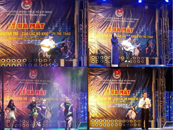 Hà Nội: Ra mắt CLB Guitar trẻ và CLB Khiêu vũ thể thao cho thanh thiếu nhi 