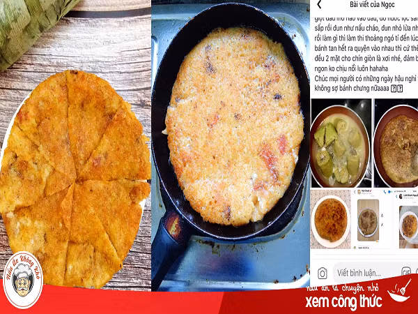 Cực phẩm bánh chưng chiên bằng nước lọc, bạn đã thử chưa? 