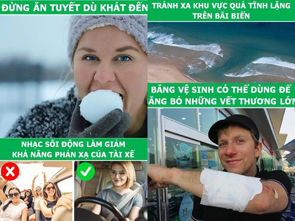 Những kiến thức khoa học có thể cứu sống bạn vào một ngày nào đó