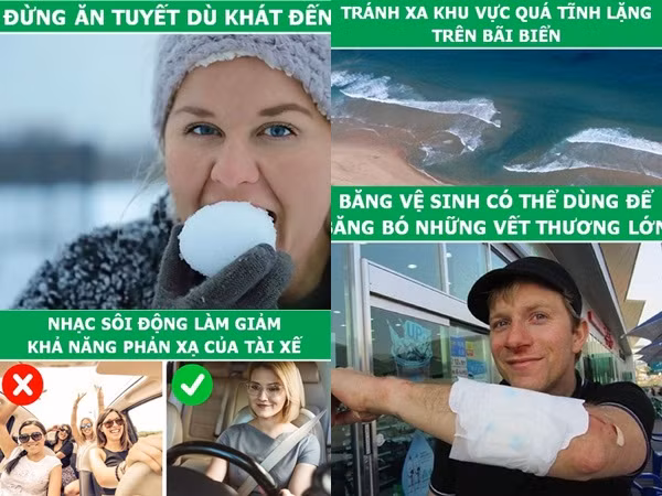 Những kiến thức khoa học có thể cứu sống bạn vào một ngày nào đó