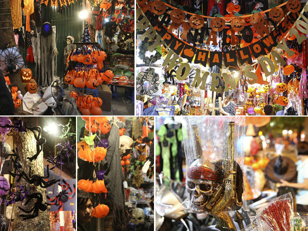 Hà Nội: Đồ chơi ma quỷ tràn ngập phố cổ trước ngày Halloween