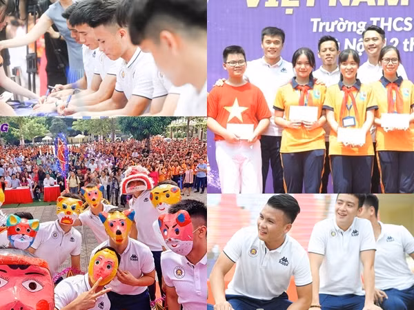 Đồng hành cùng "Strong Vietnam", Quang Hải, Văn Quyết... truyền cảm hứng cho tween Việt Nam - Angieri