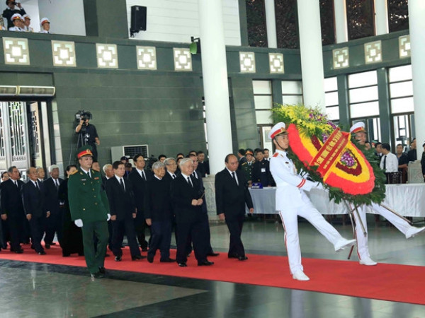 Lễ viếng Chủ tịch nước Trần Đại Quang