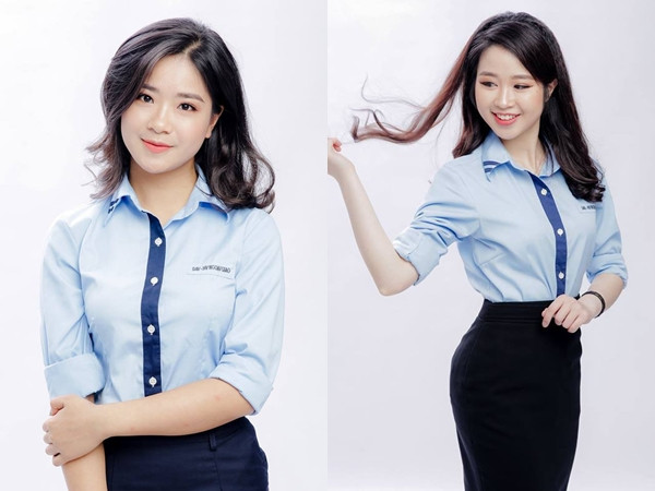 Dàn nữ sinh xinh đẹp trường Ngoại Giao tự hào khoe đồng phục