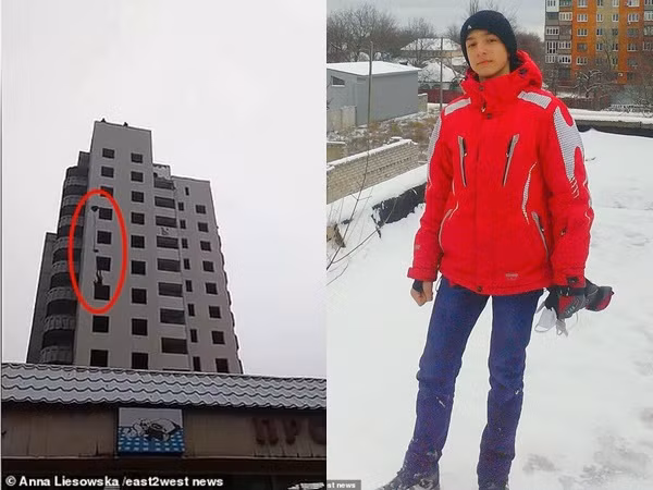 Thiếu niên dùng dù tự chế nhảy xuống từ tầng 14 để được nổi tiếng trên mạng