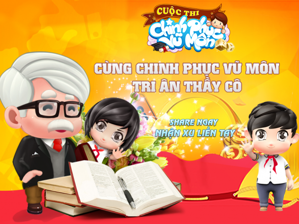 &ldquo;Lác mắt” cùng sự kiện: &ldquo;Cùng Chinh phục vũ môn tri ân thầy cô”