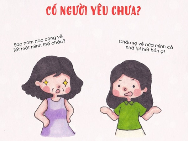 "Tết là dịp đoàn viên, sao cứ hỏi bao giờ lấy chồng"