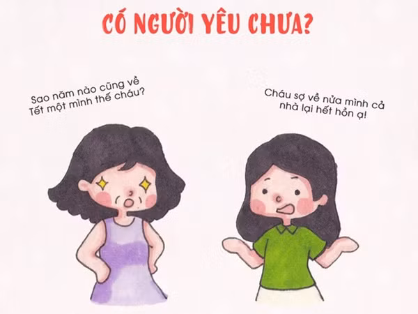 "Tết là dịp đoàn viên, sao cứ hỏi bao giờ lấy chồng"