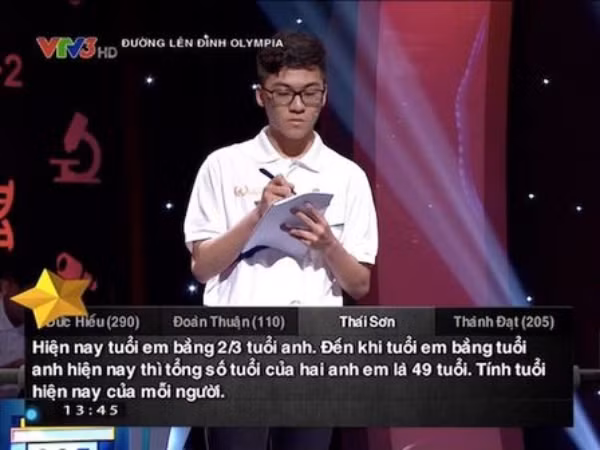 Lại thêm một câu hỏi ở "Đường lên đỉnh Olympia" khiến cộng đồng mạng dậy sóng