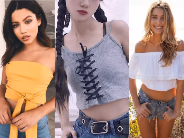 10 mẫu croptop giá bình dân cực xinh yêu cho các nàng