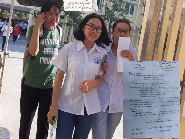 Thi lớp 10 tại Thanh Hóa: Đề Văn “nhạt”, không có tính phân loại học sinh