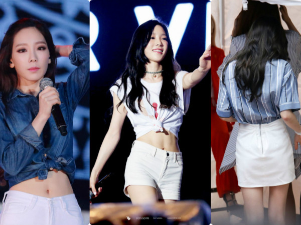 Ai bảo eo thon là sướng? Nhìn Taeyeon phải đi khâu quần vì quá rộng kia kìa