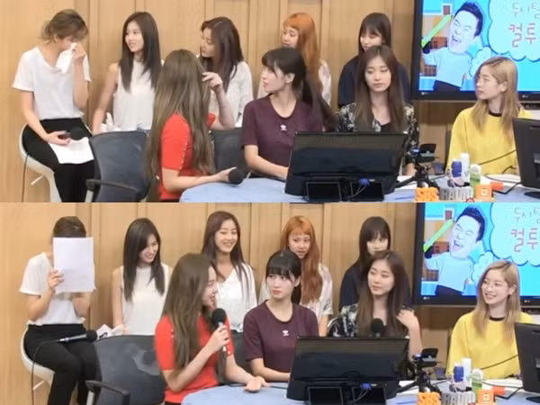 Jeongyeon (TWICE) khóc không ngừng và phải rời phòng thu khi đang đi show