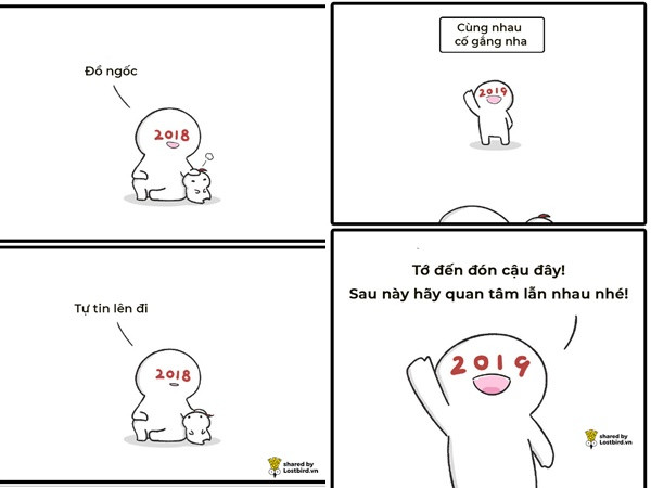 Bình tĩnh nào, “người bạn” 2019 cũng sẽ yêu thương bạn thôi!