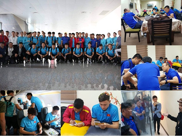 Tuyển Việt Nam bị tịch thu hộ chiếu, "ngồi đồng" hơn 3 giờ tại sân bay Bacolod