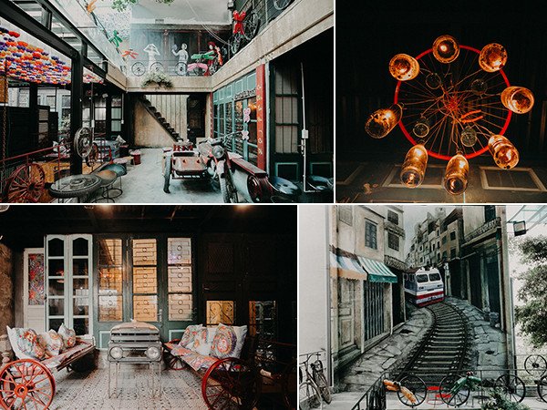 Quán cà phê sử dụng đồ tái chế độc và đẹp ở Hà Nội