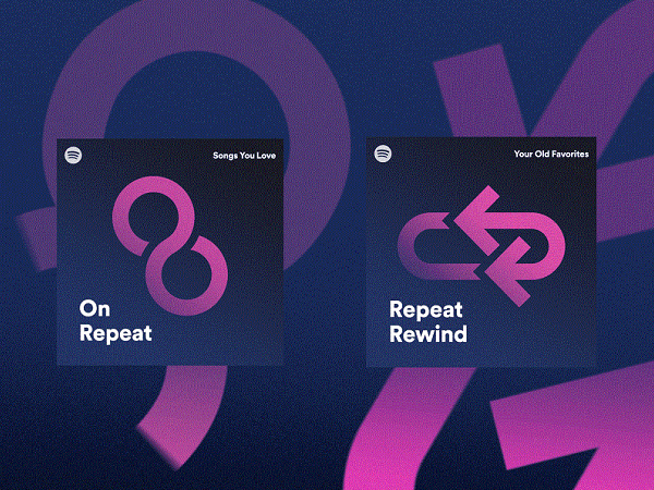 Nghe nhạc thú vị hơn với hai playlist mới trên Spotify: On Repeat và Repeat Rewind