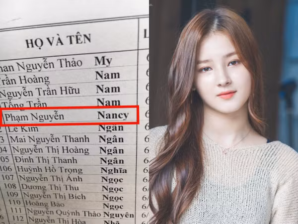 Khi bố mẹ quá thần tượng "nữ thần" Nancy: Bảng danh sách lớp xuất hiện cái tên bất ngờ!