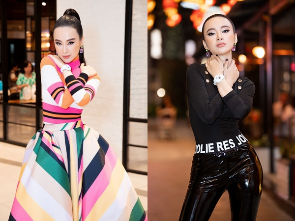 Angela Phương Trinh "biến hóa" với hai phong cách thời trang trái ngược nhau khi dự sự kiện
