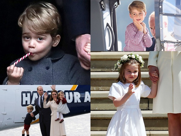 Giá trị thương hiệu triệu đô của hoàng tử và công chúa nhí nước Anh