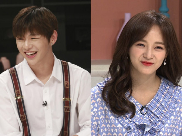 Đây là phản ứng của Kim Sejeong khi được Kang Daniel chọn làm hình mẫu lý tưởng