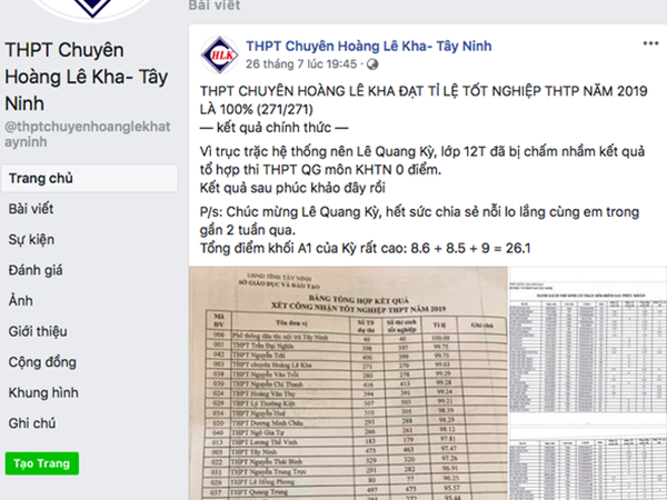 Học sinh giỏi quốc gia được tăng 20,5 điểm sau phúc khảo: “Em tô đáp án rất đậm và cẩn thận”