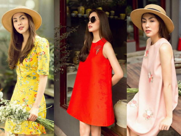 Dù đã là mẹ của hai nhóc, Tăng Thanh Hà vẫn xinh đẹp, rạng ngời trong trang phục đơn giản