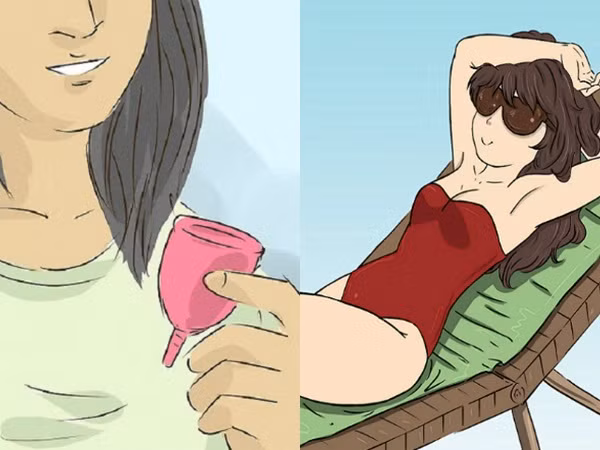 Bơi khi "nguyệt san" ghé thăm có sao không?