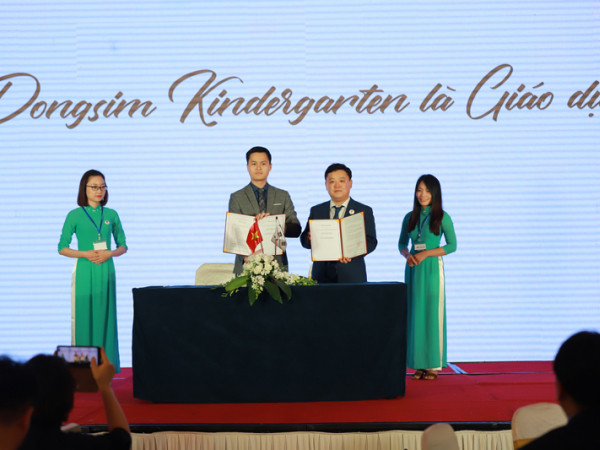 Lễ giới thiệu mô hình franchise Trường mầm non Dongsim Kindergarten
