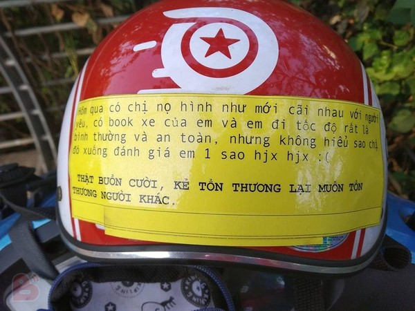 Chàng tài xế xe ôm công nghệ bị nữ khách hàng vừa cãi nhau với người yêu làm "tổn thương"