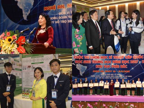 13 dự án giành giải Nhất cuộc thi Khoa học kĩ thuật khu vực phía Bắc