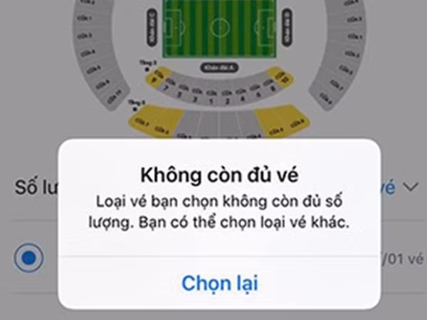 Cháy vé đợt 1 trận Việt Nam - Malaysia chỉ sau… 3 phút