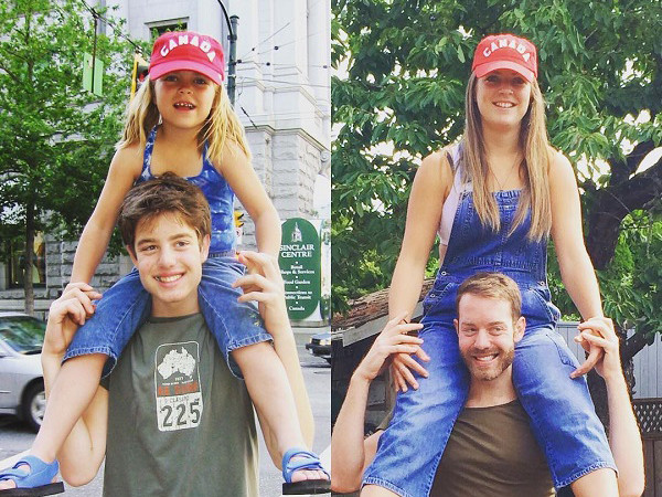 Những bức ảnh ngày ấy - bây giờ đầy hài hước