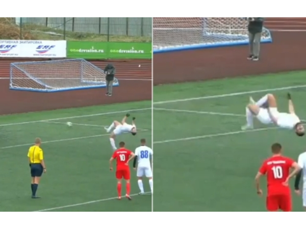 Pha đá penalty "lộn cầu vồng" xuất hiện rồi!