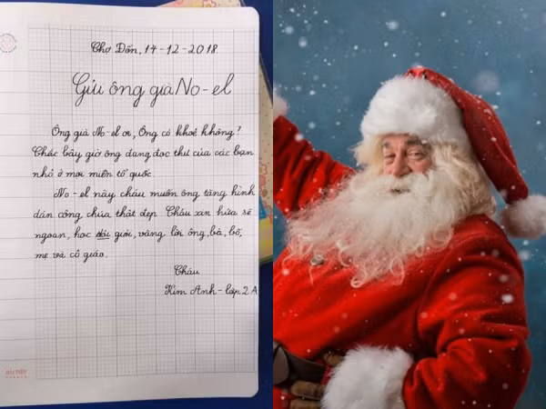 Từ bức thư gửi ông già Noel của bạn nhỏ lớp 2, dân mạng nhớ lại "tuổi thơ dữ dội"