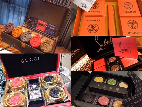 Bánh trung thu hiệu Hermes, Gucci, chị em bỏ 3 triệu đồng mua về chỉ để... ngắm