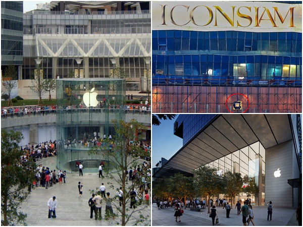 iFan Thái háo hức đón chờ cửa hàng chính thức đầu tiên của Apple sẽ mở tại Icon Siam Mall