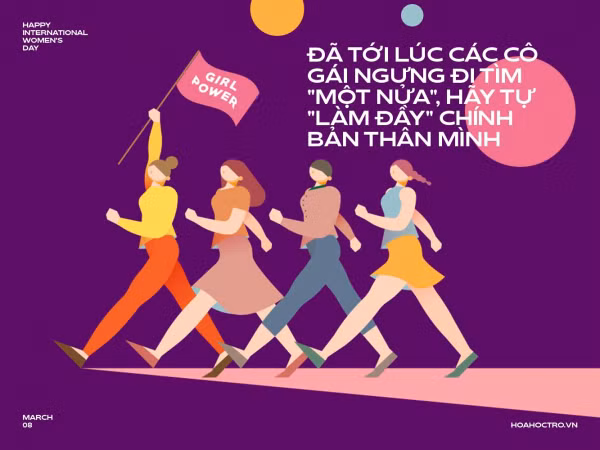 Đã tới lúc các cô gái ngưng đi tìm "một nửa", hãy tự "làm đầy" chính bản thân mình